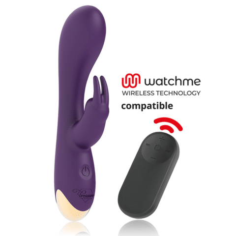 Laurence vibromasseur rabbit + télécommande watchme — TREASURE
