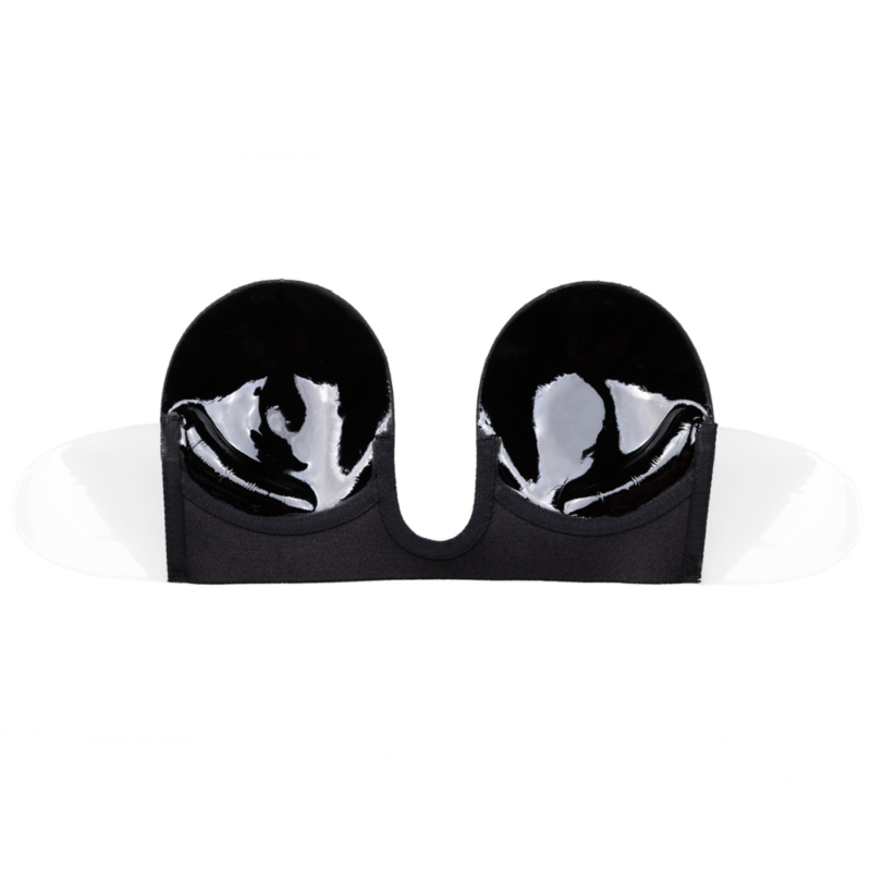 Soutien-gorge sans poignées noir bonnet D — BYE-BRA, vue 3