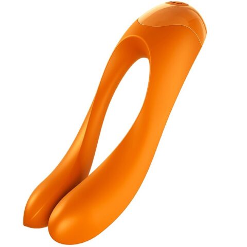 Vibrateur doigts candy cane orange — SATISFYER