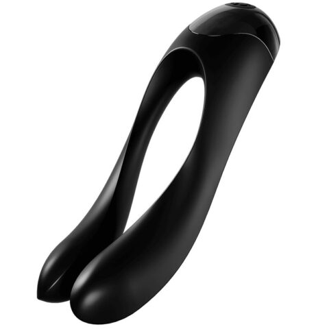 Vibrateur doigts candy cane noir — SATISFYER