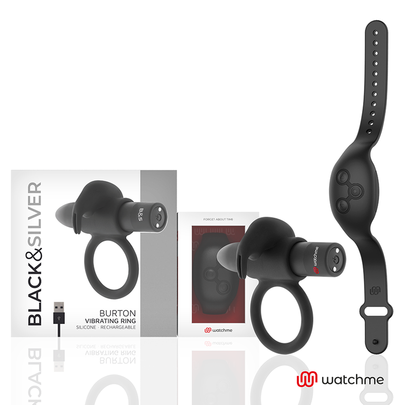 Burton télécommande cockring watchme — BLACK&SILVER, vue 3