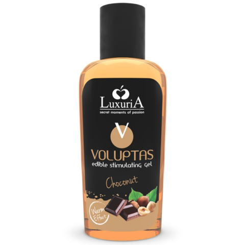 Voluptas gel de massage comestible effet chauffant - choconut 100 ML — INTIMATELINE LUXURIA