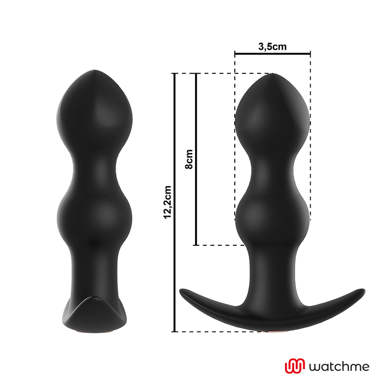 Watchme télécommande plug vibrateur anal tiberio — ANBIGUO, vue 6