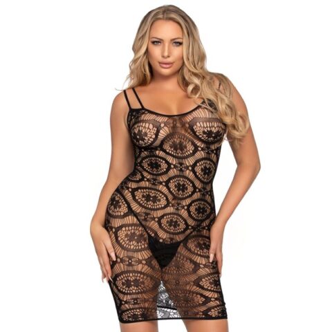 Robe daisy en crochet taille unique — LEG AVENUE