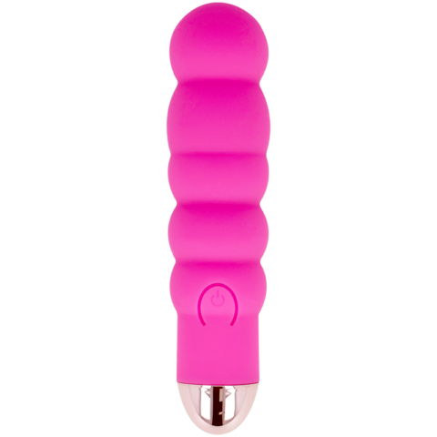 Vibrateur rechargeable SIX rose 7 vitesses — DOLCE VITA