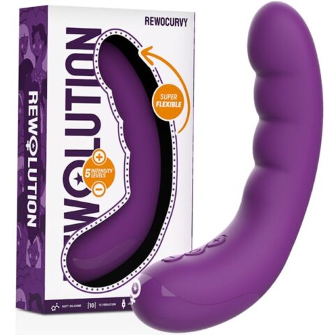 Rewocurvy vibrateur flexible rechargeable