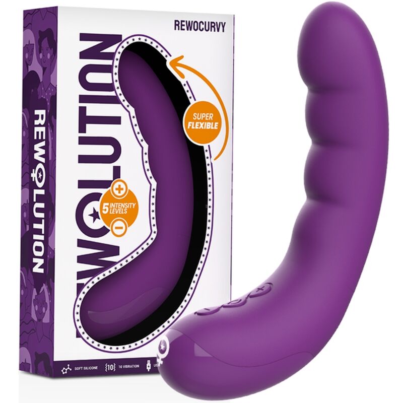 Rewocurvy vibrateur flexible rechargeable — REWOLUTION