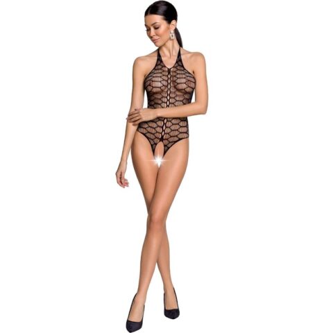 Femme BS087 bodystocking noir taille unique — PASSION