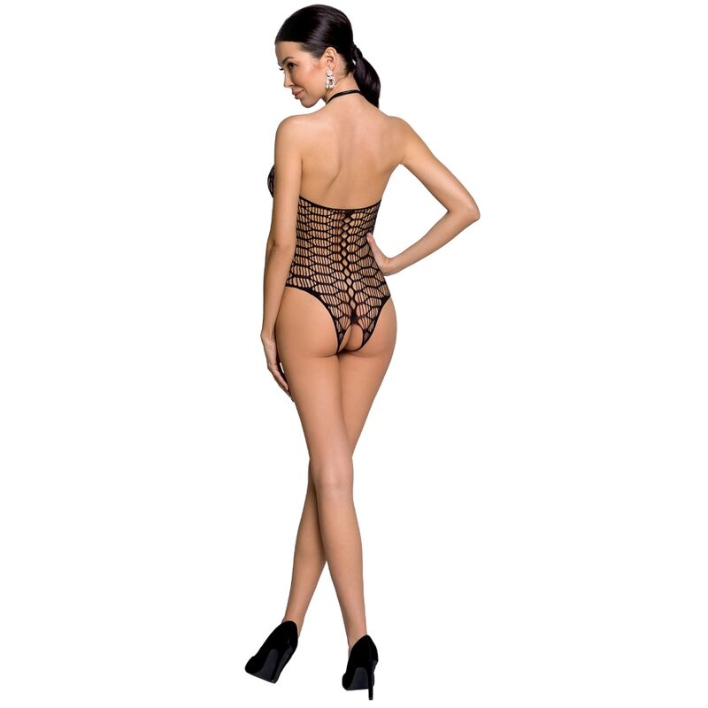 Femme BS087 bodystocking noir taille unique — PASSION, vue 2