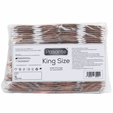 Préservatifs king size SAC 144 unités — PASANTE