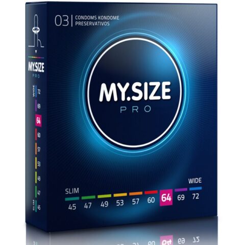 PRO preservatifs 64 MM 3 unites — MY SIZE