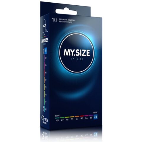 PRO préservatifs 72 MM 10 unités — MY SIZE