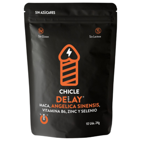 Chewing-gum fonctionnel au zinc, au sélénium et à la vitamine B6 pour un meilleur contrôle et une plus grande endurance lors des moments intimes.