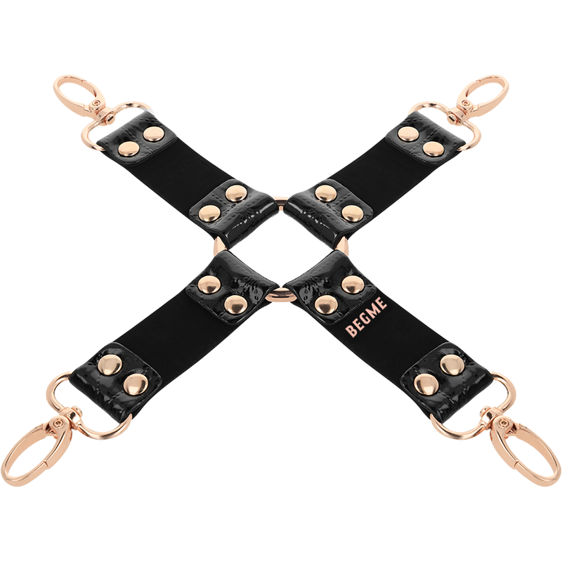 Black edition cravate en cuir vegan — BEGME, vue 4