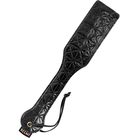 Paddle en cuir végétalien édition noire — BEGME