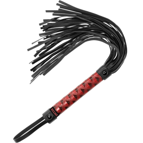 Flogger en cuir végan édition rouge — BEGME