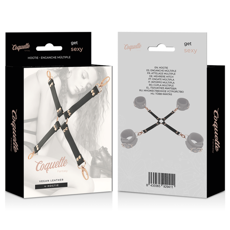 Cravate de porc fantaisie en cuir végétal — COQUETTE CHIC DESIRE, vue 6