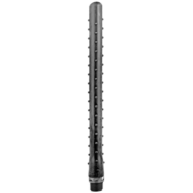 Douche anal ridée en silicone 27 CM — ALL BLACK