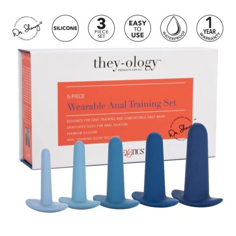Ensemble dentraînement anal portable 5 pièces — CALEXOTICS
