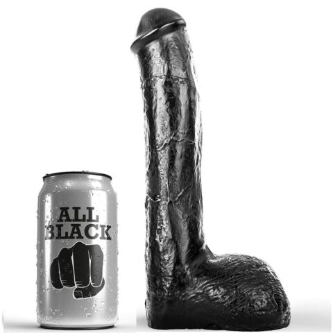 Pene anal réaliste 23 CM — ALL BLACK
