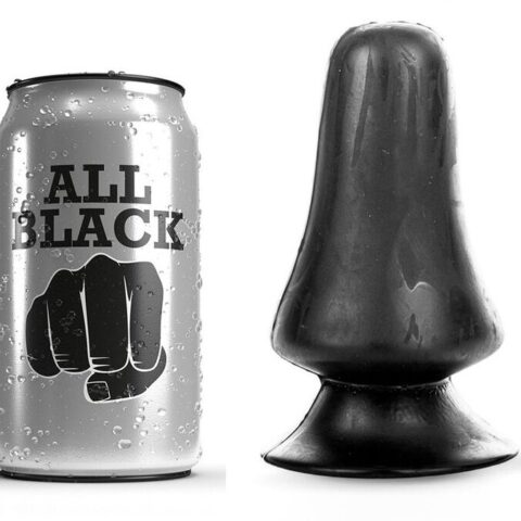 Plug anal 12 CM — ALL BLACK