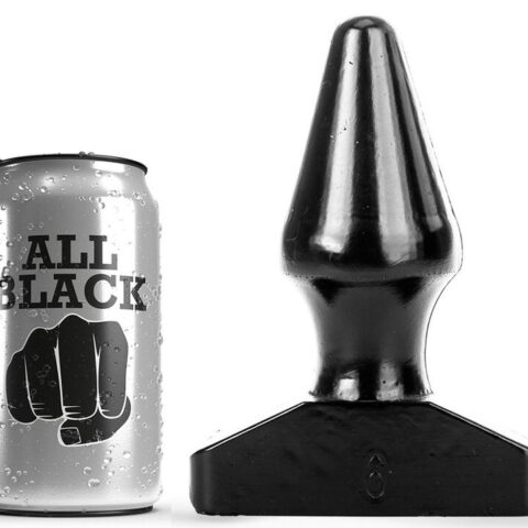 Plug anal 15,5 CM — ALL BLACK