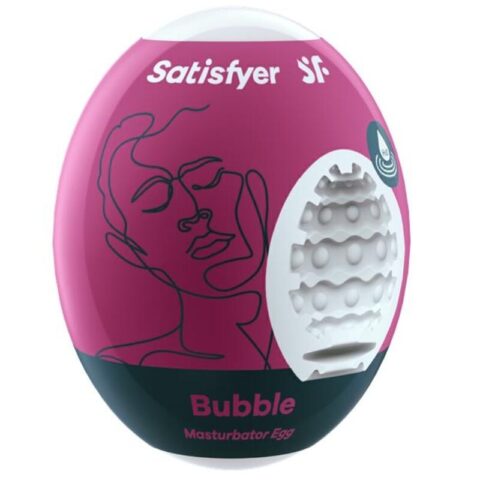 Oeuf masturbateur bubble — SATISFYER
