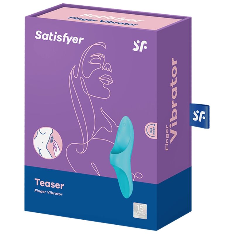 Vibrateur doigts teaser lumière bleue — SATISFYER, vue 5