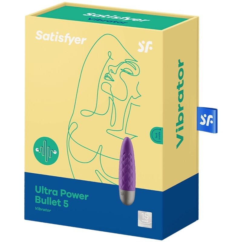 Ultra power bullet 5 violette — SATISFYER, vue 3