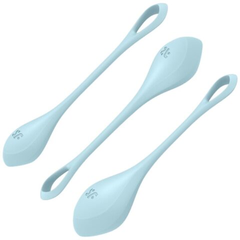 Ensemble entraînement yoni power 2 bleu — SATISFYER