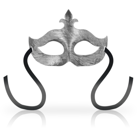 Masques masque fleur de LIS argent
