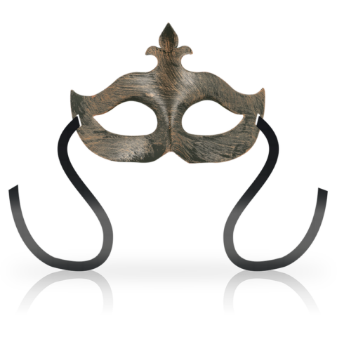 Masques masque cuivre fleur de LIS