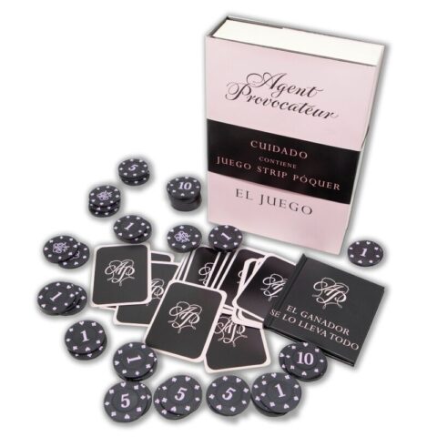 JEU de jetons et cartes de poker rayures — DIABLO PICANTE