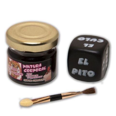 Peinture au chocolat et matrice pour le corps — DIABLO PICANTE