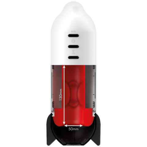 Masturbateur rocket technologie de compression douce et vibration — JAMYJOB