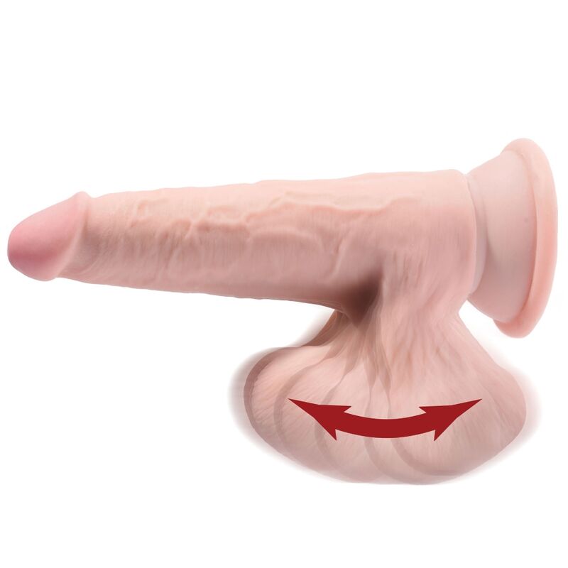 Plus balles gode 3D 12.7 CM — KING COCK, vue 4