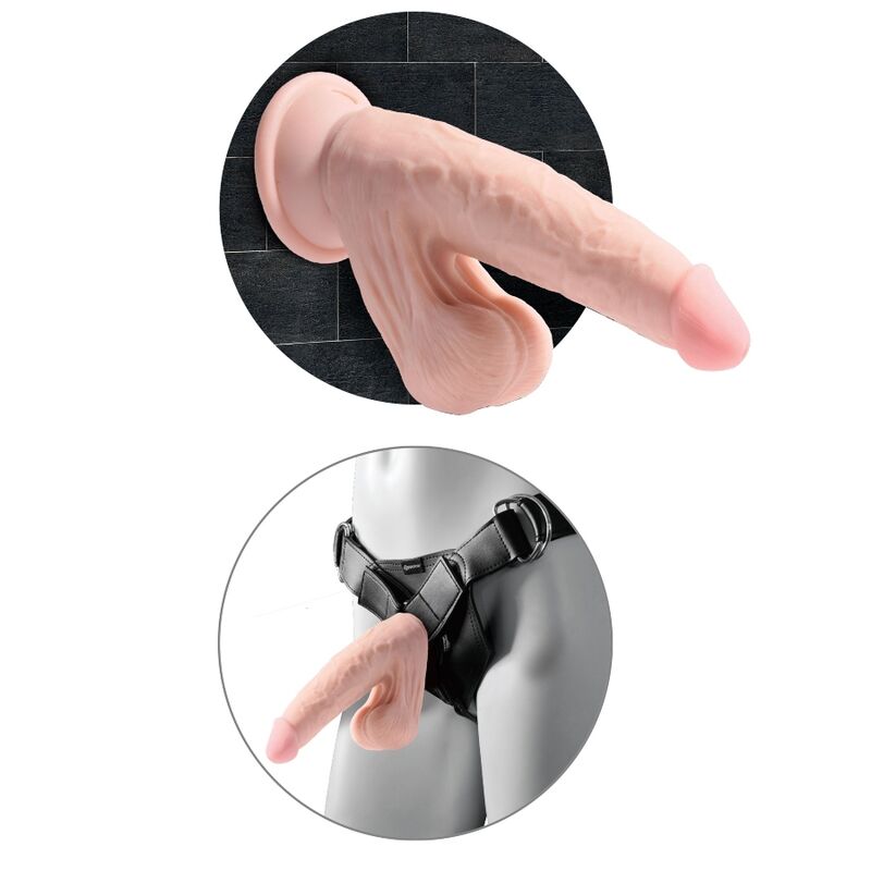 Plus balles gode 3D 12.7 CM — KING COCK, vue 5