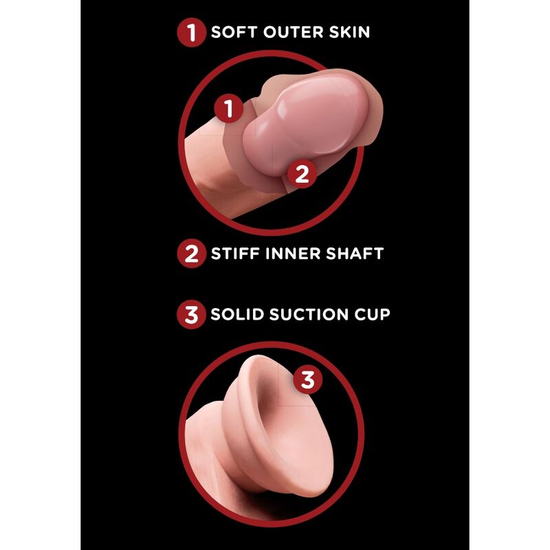Plus balles gode 3D 12.7 CM — KING COCK, vue 6