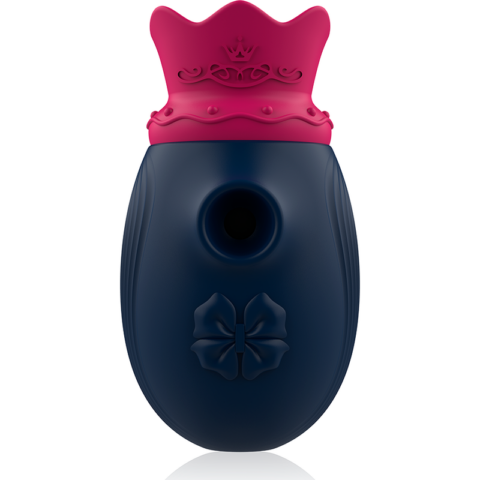 Stimulateur de clitoris 10 modes d'aspiration et de léchage - bleu — INTENSE