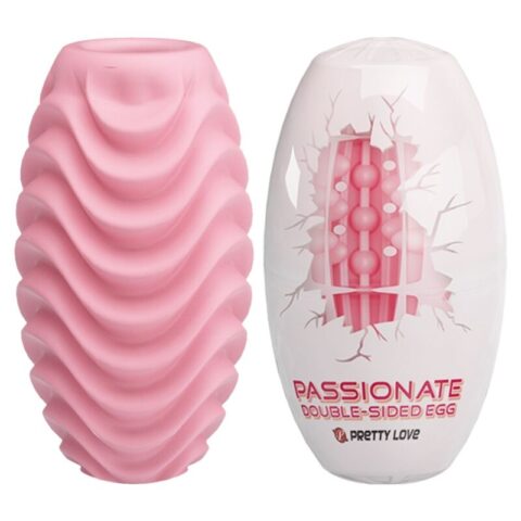 Oeuf masturbateur double face rose — PRETTY LOVE
