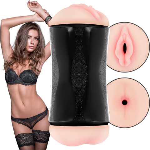 Masturbateur double trou randy - vagin et anus