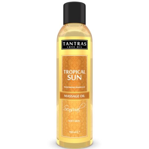 Huile de massage soleil tropical tantras love OIL 150 ML
