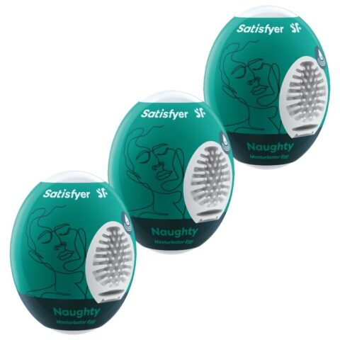 3 Oeufs masturbateurs naughty — SATISFYER