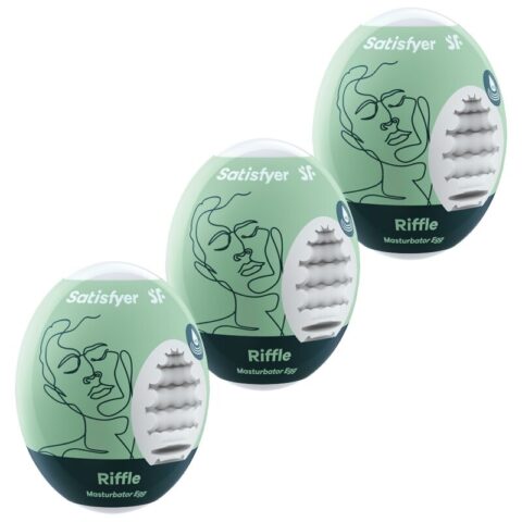 3 Oeufs masturbateurs riffle — SATISFYER