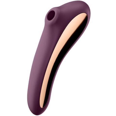 Vibrateur dual kiss AIR pulse VIN rouge — SATISFYER