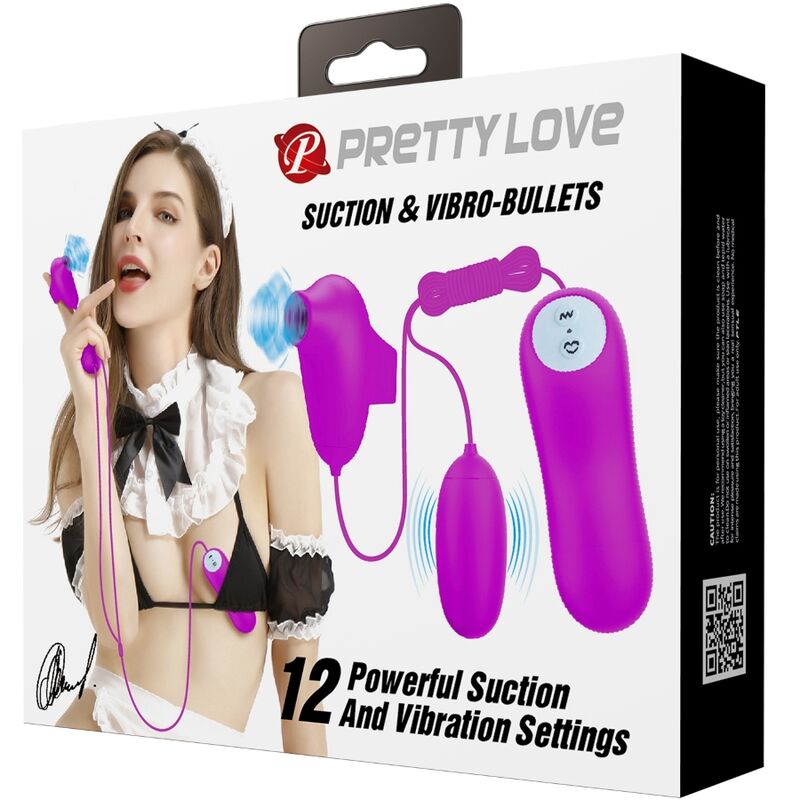 Bullet vibrant et ventouse — PRETTY LOVE, vue 6