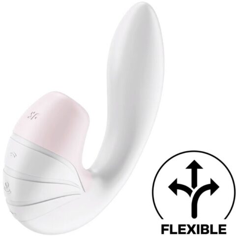 Supernova AIR pulse stimulateur et vibration blanc — SATISFYER