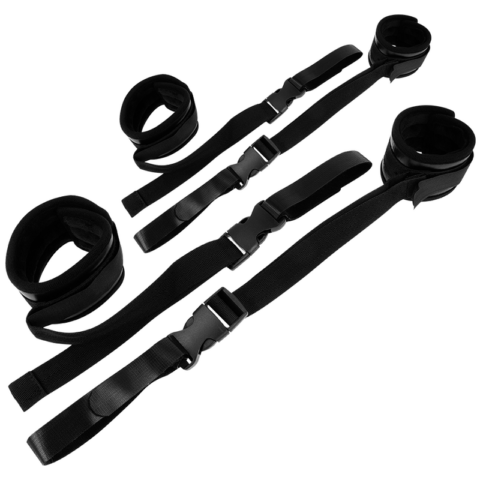 Menottes de retenue ohmama fetish nylon et velcro — OHMAMA FETISH