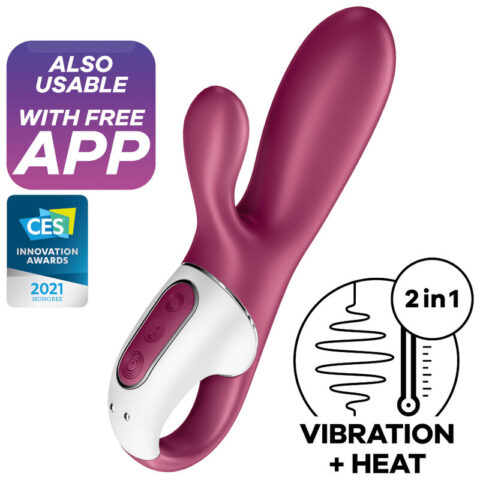 Vibrateur point G HOT bunny — SATISFYER