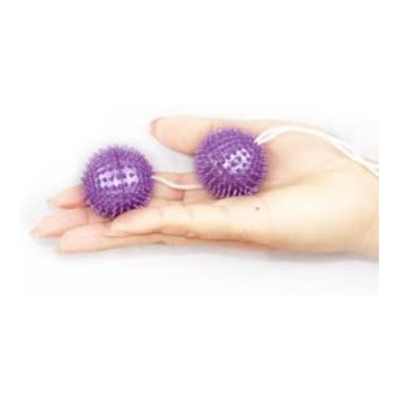 Balles texturées violet profondement plaisir 3.60 CM — BAILE, vue 3